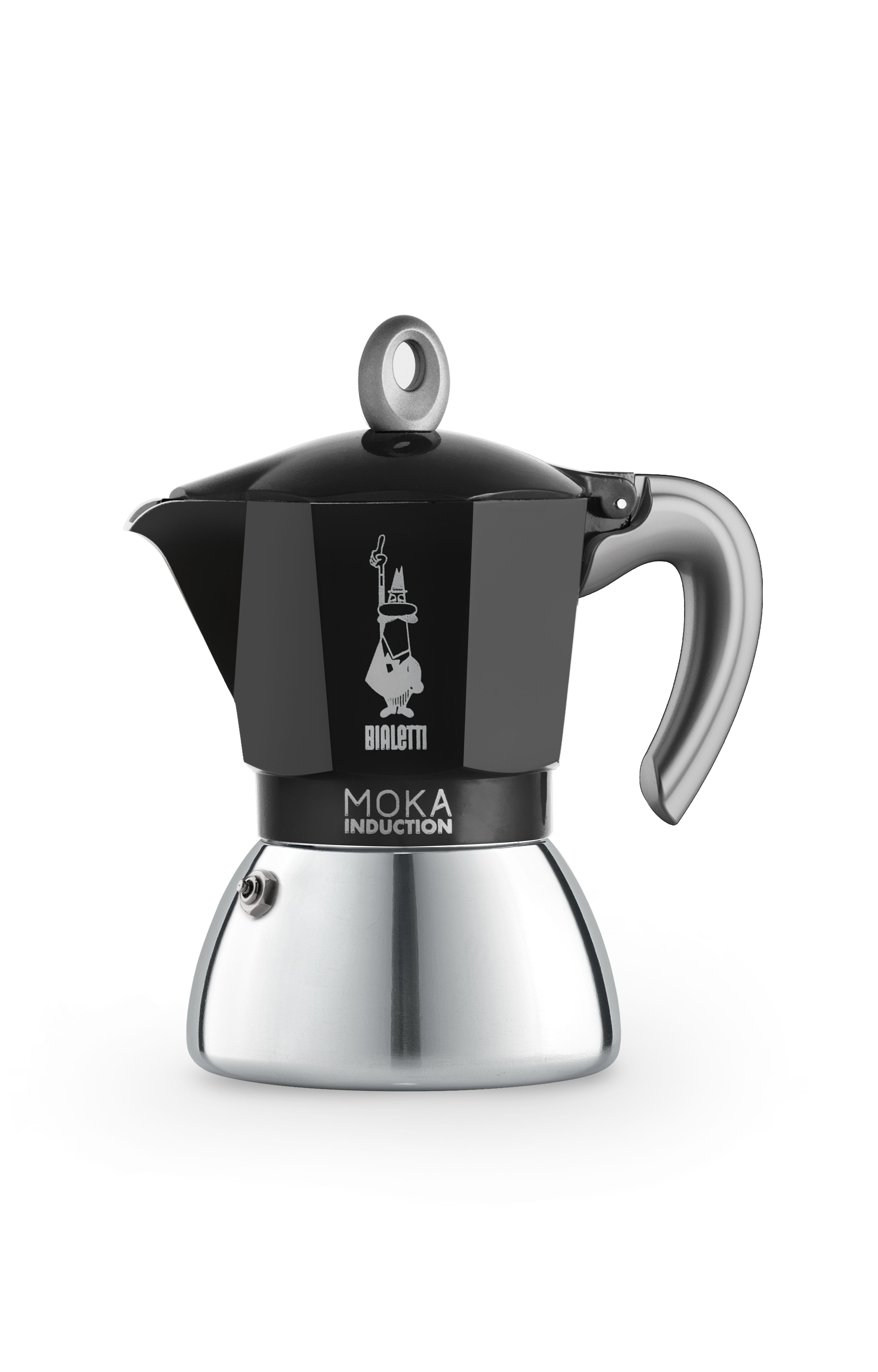 Espressokocher New Mokka Induction schwarz 4 Tassen
