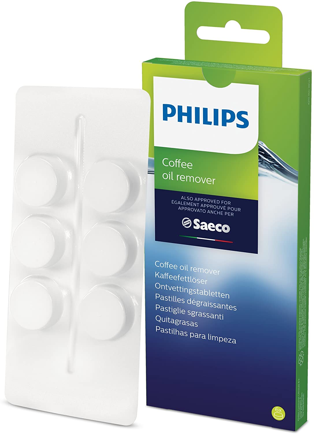 Philips Saeco Kaffeefettlöser-Tabletten CA6704/10
